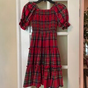 Size 8 Mini Madeline in Christmas Plaid